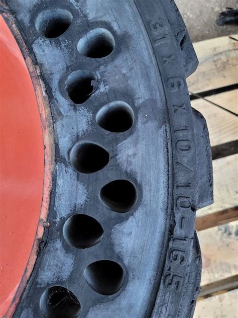 earth force skid steer tires|31X10X16.5 Solid Earthforce .